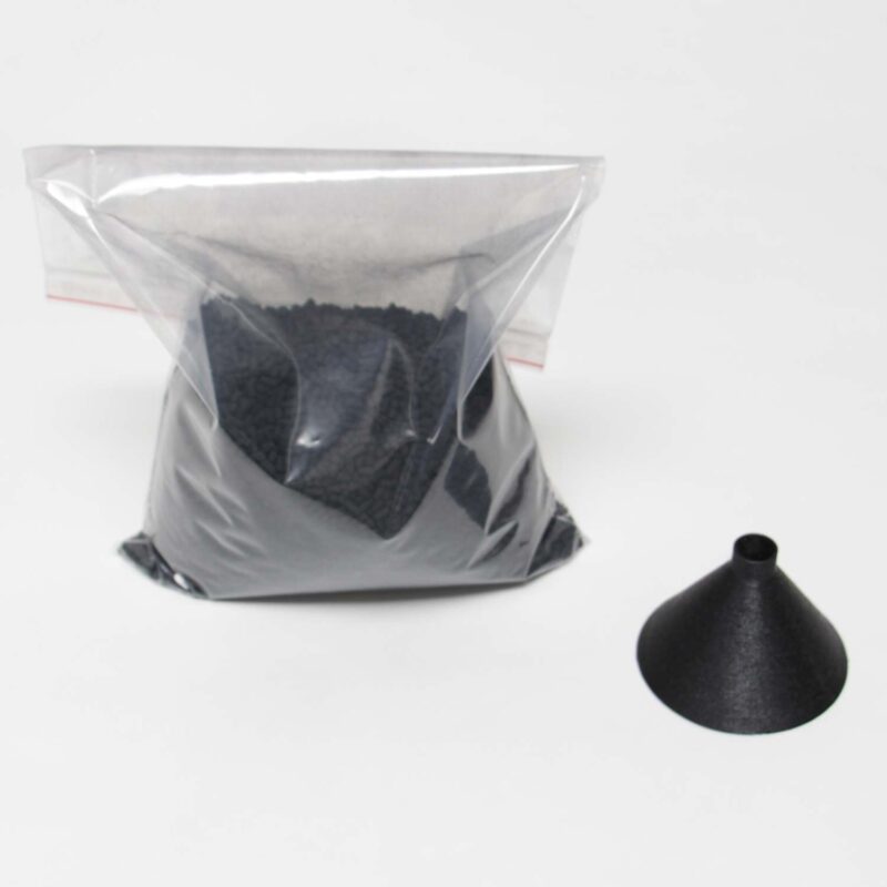 carbonset Kit de recharge carbone avec entonnoir